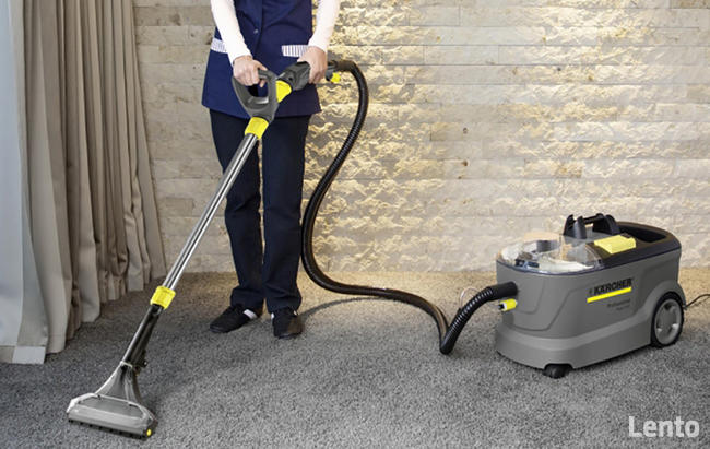 Wynajem odkurzaczy piorących firmy Karcher - Szczecin