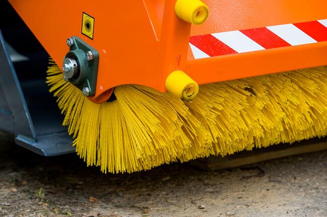 Zamiatarka szczotkowa do łyżki – seria ZS