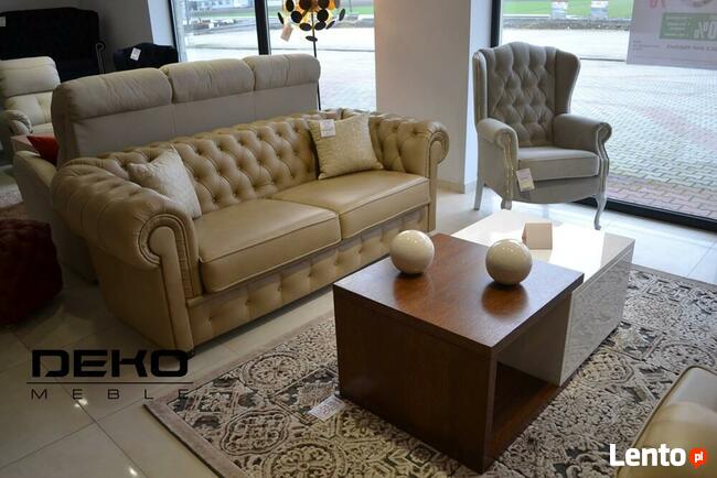 Bestsellerowy CHESTERFIELD SZEROKI