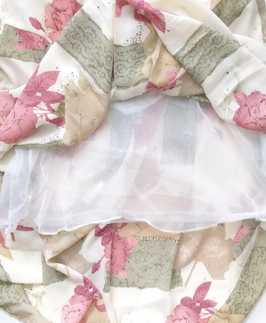 długa spódnica L, boho spódniczka maxi