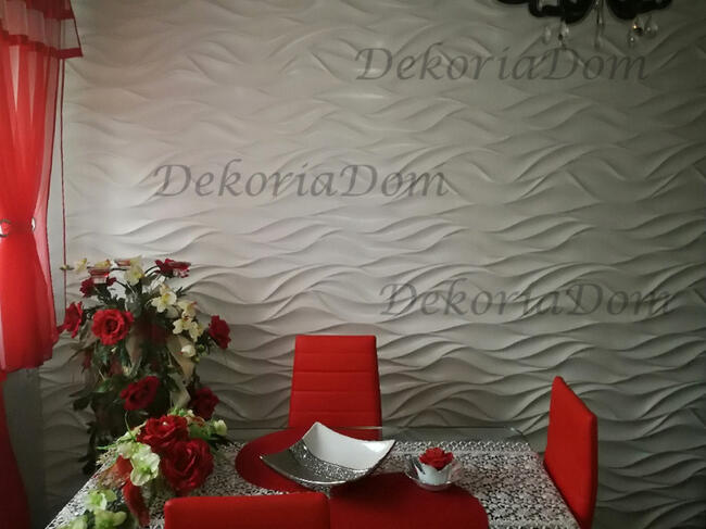 Panele dekoracyjne 3d, wododporne - Flamenco (produkcja)