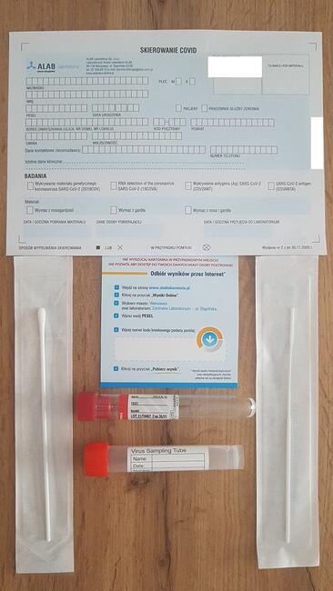 Wykonywanie testów z dojazdem do pacjenta