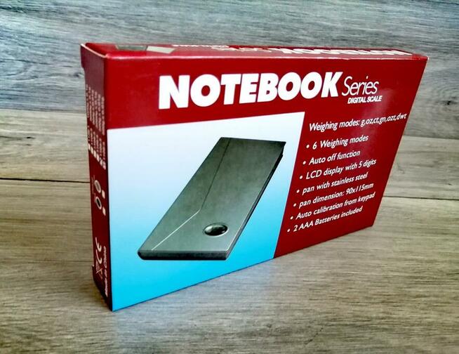 Jubilerska waga notebook scala dokładność 0,01 g