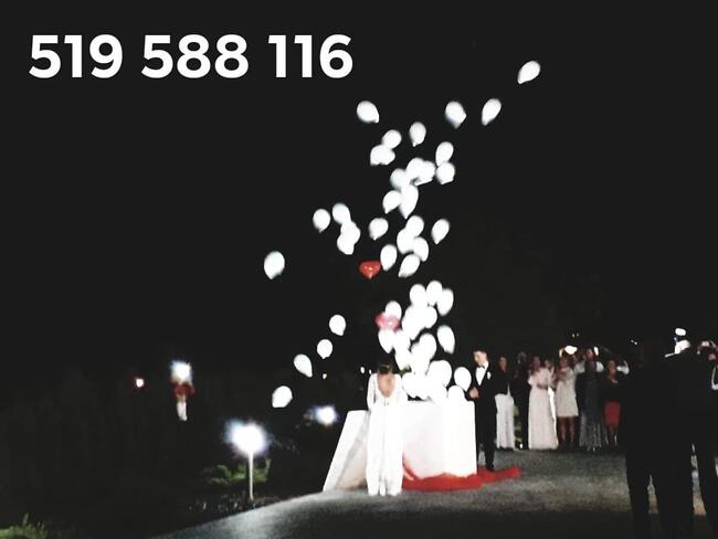 Brama balonowa łódz girlanda z balonów łuk balony z helem