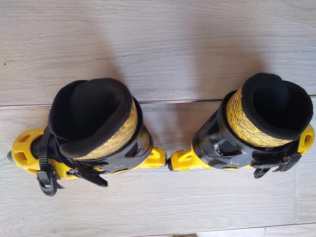 sprzedam rolki dla dziecka od 12do 13 j żółte littli tiger d