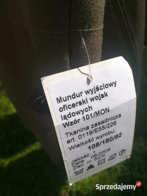 Mundury, dla kolekcjonera lub do rekonstrukcji wojskowych.