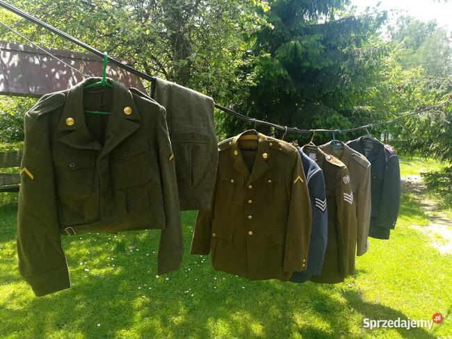 Mundury, dla kolekcjonera lub do rekonstrukcji wojskowych.