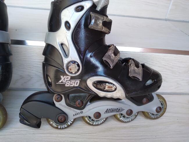 sprzedam rolki atlanta koła kauczuk xp 850 rozmiar 37 stan b