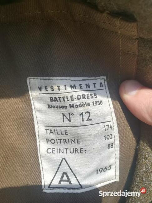 Mundury, dla kolekcjonera lub do rekonstrukcji wojskowych.
