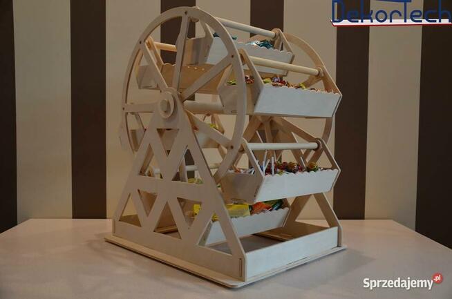 Koło młyńskie / pojemnik na słodycze / cukierki / wesele