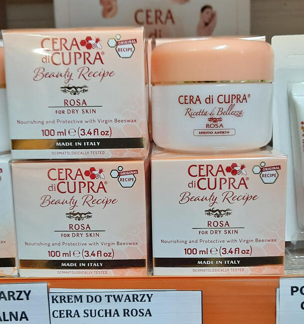 Krem do twarzy Rosa w pojemniku 100ml Cera di Cupra