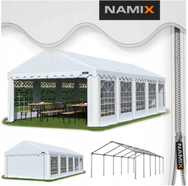 Namiot NAMIX BASIC 4x10 imprezowy ogrodowy RÓŻNE KOLORY