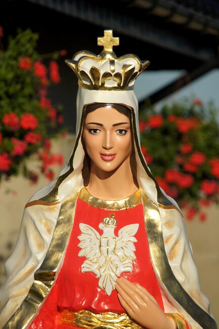 Figukra Matka Boża Królowa Polski. Matka Boska. Licheńska