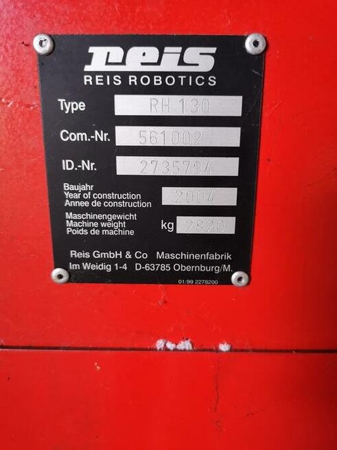 Robot przemysłowy RH 130 REIS ROBOTICS