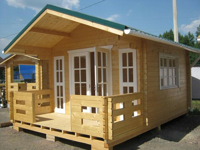 DREWNIANY DOMEK LETNISKOWY IGOR I 12 + 5,2 M2