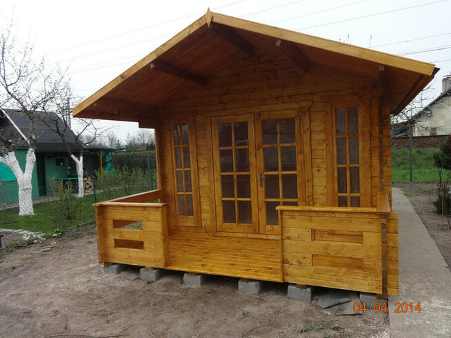 DREWNIANY DOMEK LETNISKOWY IGOR I 12 + 5,2 M2