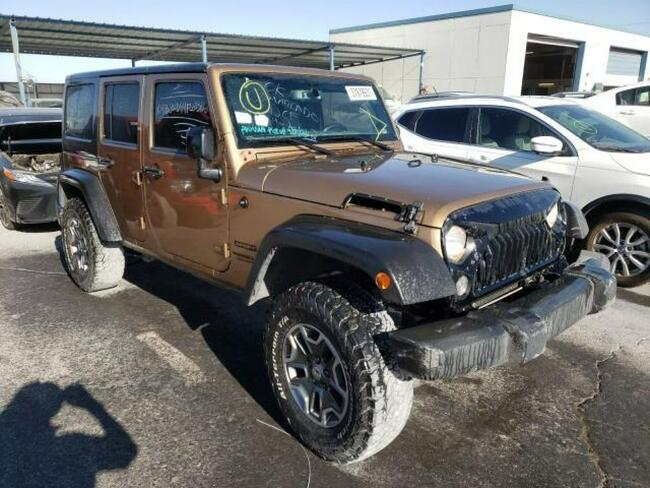 Jeep Wrangler Unlimited, 2015, 3.6L, 4x4, porysowany lakier