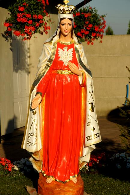 Figukra Matka Boża Królowa Polski. Matka Boska. Licheńska