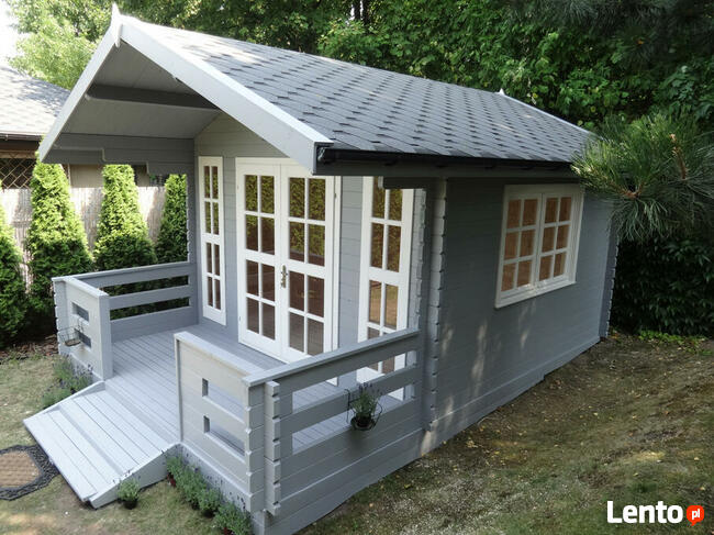 DREWNIANY DOMEK LETNISKOWY IGOR I 12 + 5,2 M2