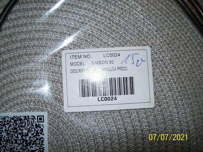 linki hamulca przód simson