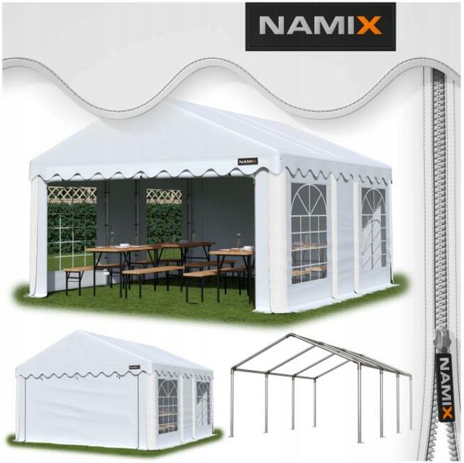 Namiot NAMIX BASIC 4x5 imprezowy ogrodowy RÓŻNE KOLORY