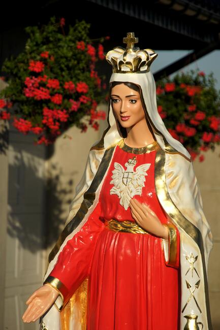 Figukra Matka Boża Królowa Polski. Matka Boska. Licheńska