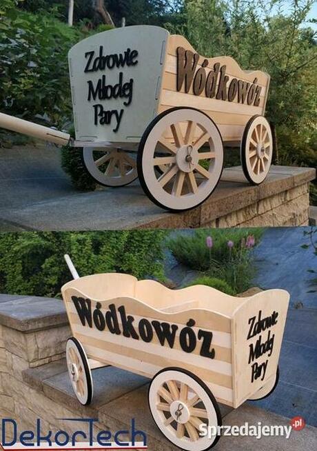 Wódkowóz / wózek na alkohol / wódkę / wesele / przyjęcie