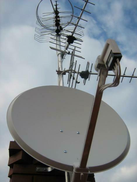 Montaż anten satelitarnych oraz DVB-t