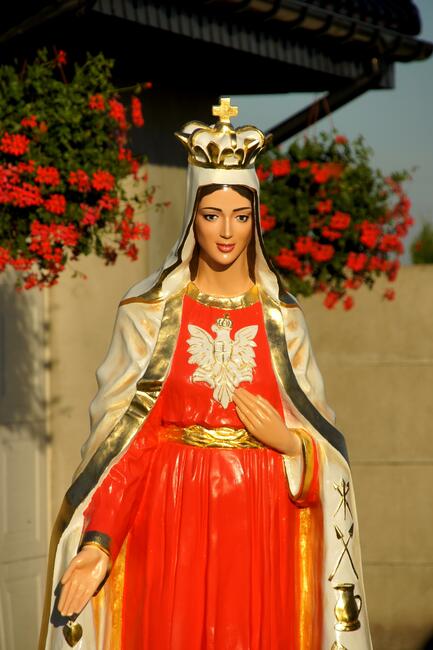 Figukra Matka Boża Królowa Polski. Matka Boska. Licheńska