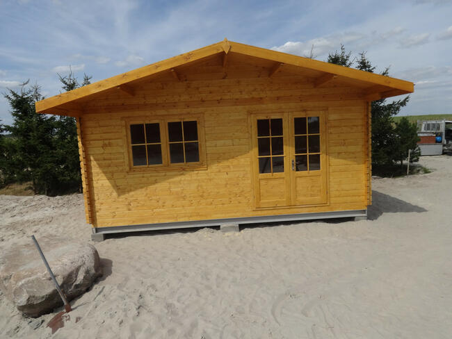 DREWNIANY DOMEK LETNISKOWY MAJKA 6X6 32 M2