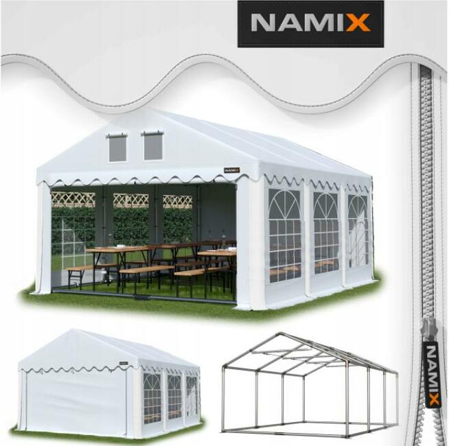 Namiot NAMIX ROYAL 4x6 imprezowy ogrodowy RÓŻNE KOLORY