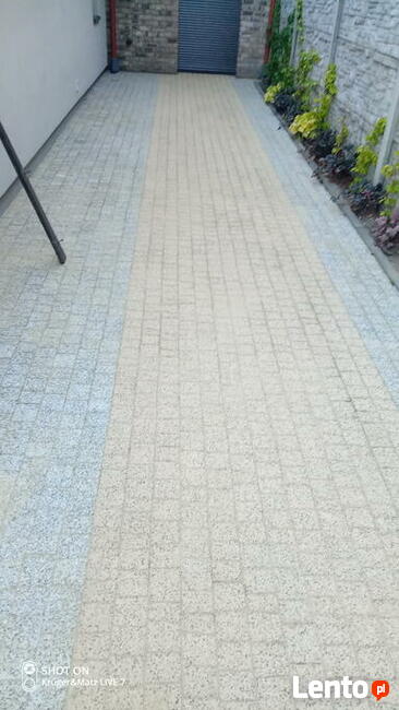 Czyszczenie elewacji mycie kostki brukowej