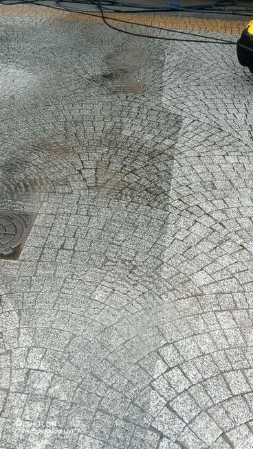 Czyszczenie elewacji mycie kostki brukowej