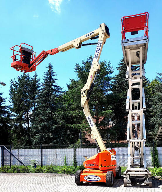 Usługi Podnośnikiem Teleskopowym JLG M450AJ