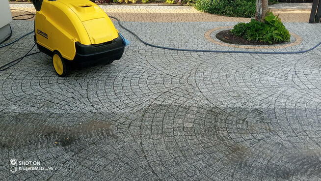 Czyszczenie elewacji mycie kostki brukowej