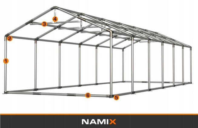 Namiot NAMIX GRAND 6x12 imprezowy ogrodowy RÓŻNE KOLORY