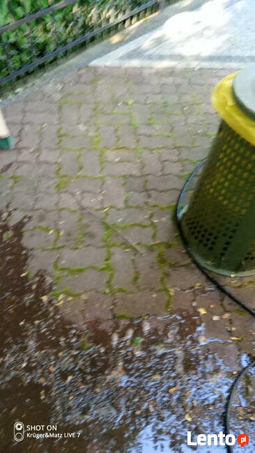 Czyszczenie elewacji mycie kostki brukowej