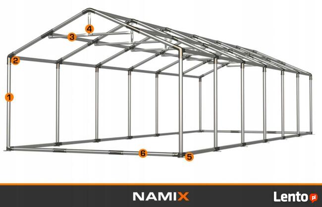 Namiot NAMIX GRAND 8x12 imprezowy ogrodowy RÓŻNE KOLORY