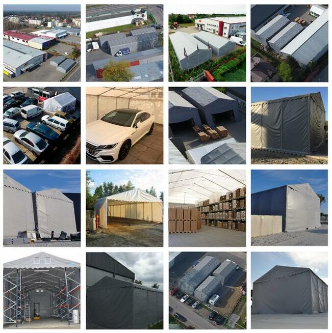 Namiot NAMIX GRAND 5x10 magazynowy RÓŻNE KOLORY