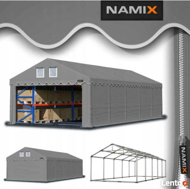 Namiot NAMIX GRAND 8x10 magazynowy RÓŻNE KOLORY