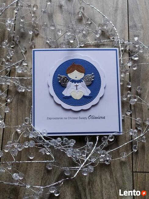 Zaproszenia na chrzest święty