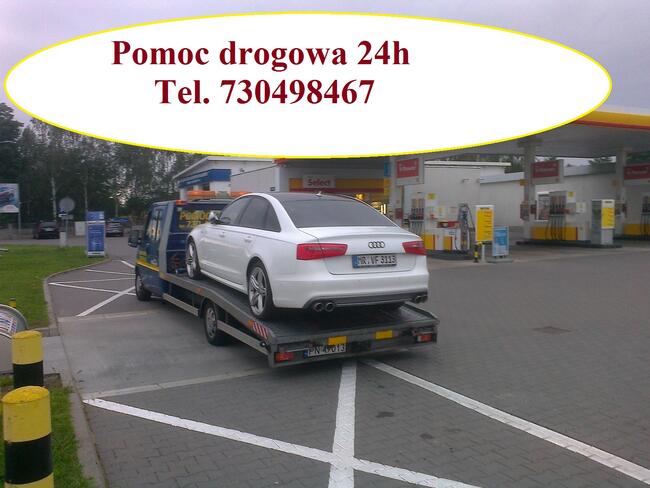 Pomoc Drogowa laweta Licheń Stary tel. 730498467 Konin