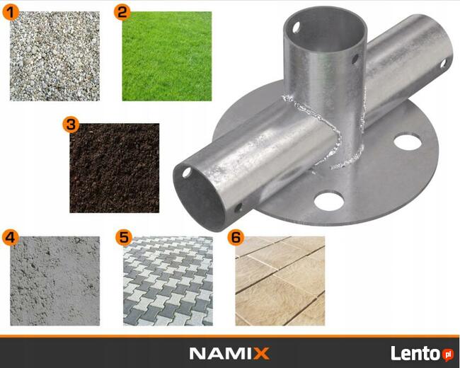 Namiot NAMIX GRAND 5x6 magazynowy RÓŻNE KOLORY