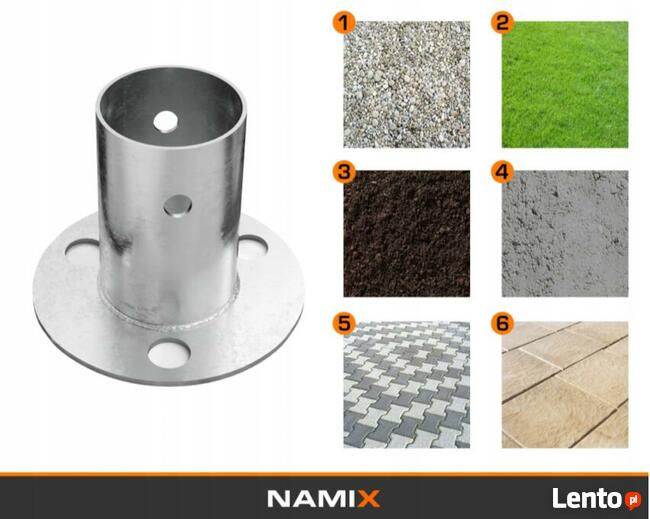 Namiot NAMIX COMFORT 5x12 magazynowy RÓŻNE KOLORY