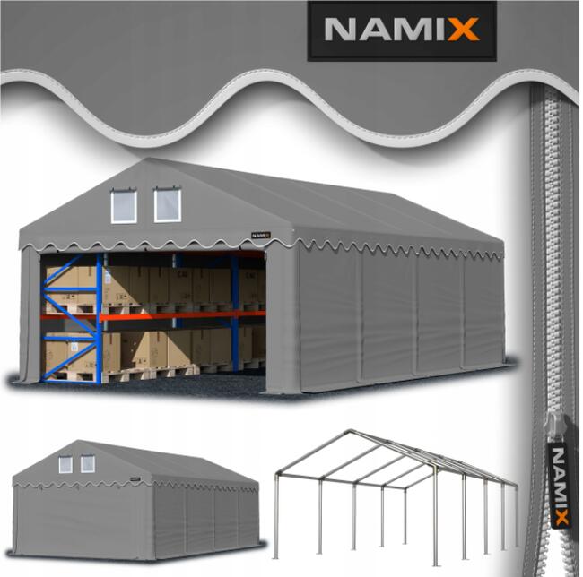 Namiot NAMIX COMFORT 5x8 magazynowy RÓŻNE KOLORY