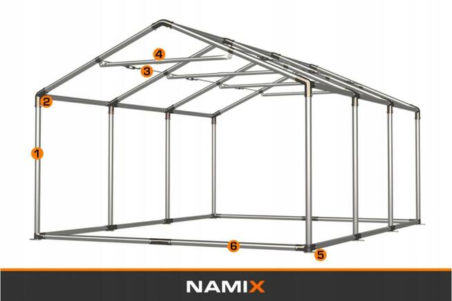 Namiot NAMIX ROYAL 3x6 magazynowy RÓŻNE KOLORY