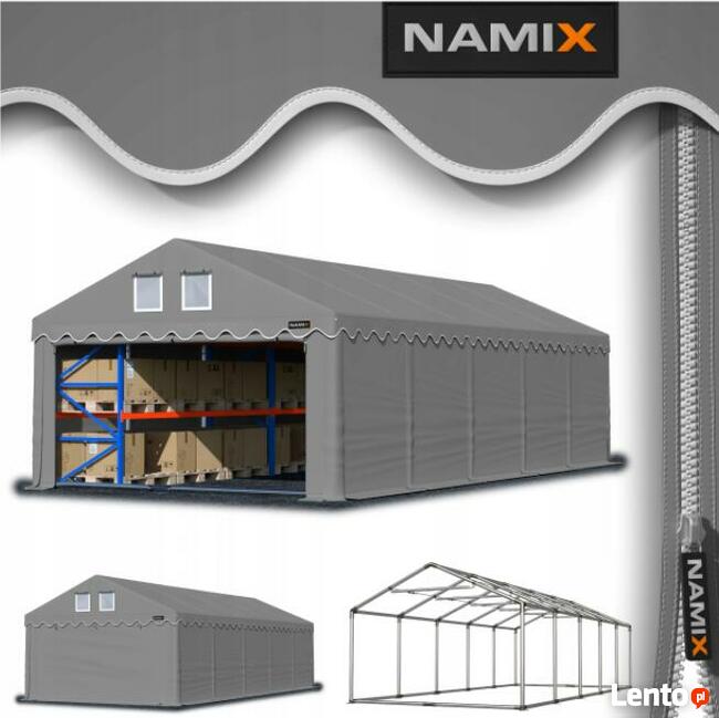 Namiot NAMIX GRAND 4x10 magazynowy RÓŻNE KOLORY