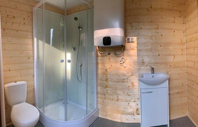 Domek mobilny. Łazienka mobilna całoroczna producent