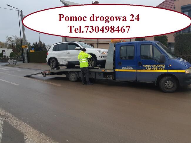 Pomoc Drogowa laweta Licheń Stary tel. 730498467 Konin