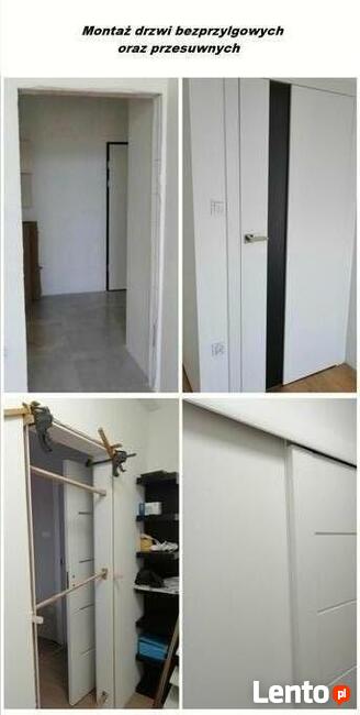 Montaż drzwi-(Montaż nowych drzwi na stare ościeżnice)